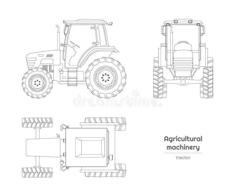 Boceto 2 - Tractor Gartrac Series T504C 